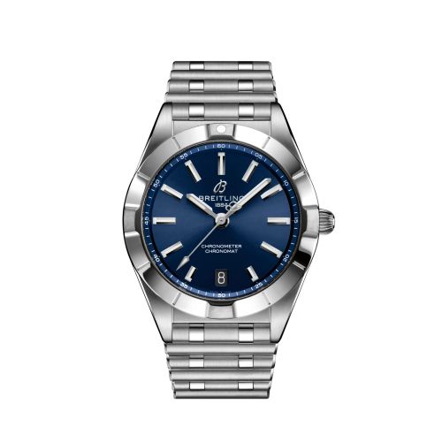 Breitling Chronomat 32 Stainless Steel Blue Rouleaux
