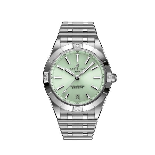 Breitling Chronomat Automatic 36 Stainless Steel Green Rouleaux