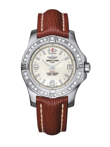 Breitling Colt 36 Diamond Pearl Sahara