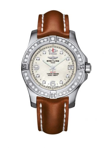 Breitling Colt 36 Diamond Pearl Diamond Calf