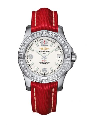 Breitling Colt 36 Diamond Stratus Silver Sahara