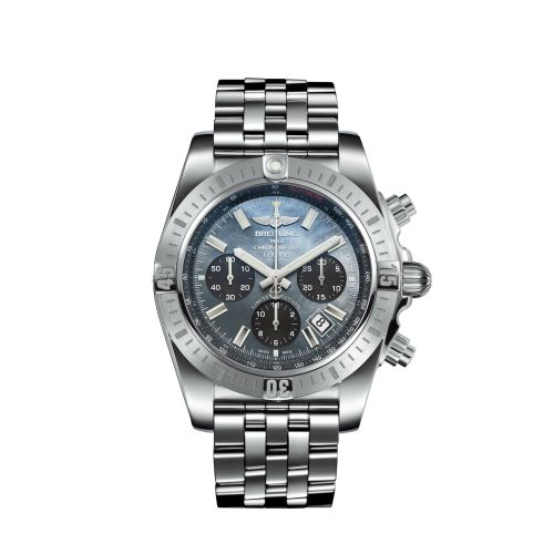 Breitling Chronomat 44 Stainless Steel Black MOP Japan Special Edition