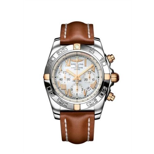 Breitling Chronomat 44 Stainless Steel Rose Gold MOP - Roman