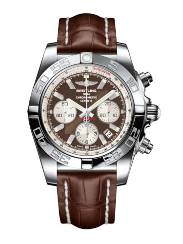Breitling Chronomat 44 Stainless Steel Metallica Brown Croco