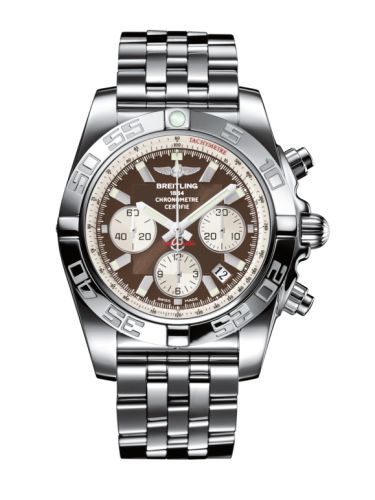 Breitling Chronomat 44 Stainless Steel Metallica Brown