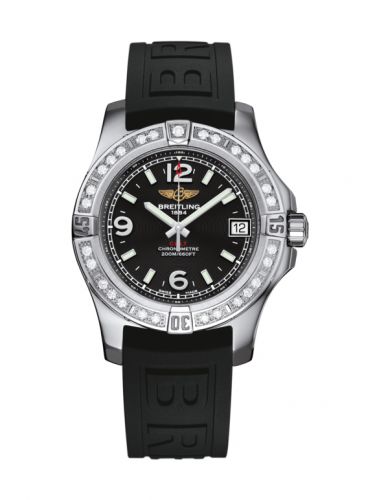 Breitling Colt 36 Diamond Volcano Black Rubber