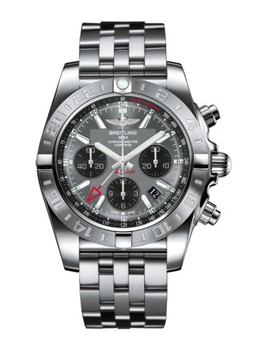 Breitling Chronomat 44 GMT Stainless Steel Blackeye Grey Bracelet