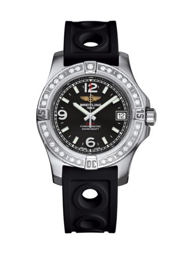 Breitling Colt 36 Diamond Volcano Black Rubber