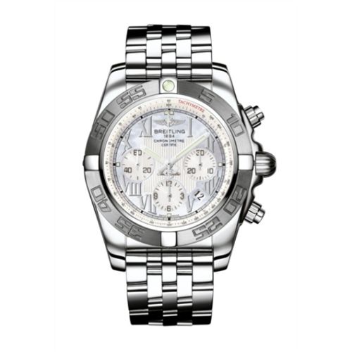 Breitling Chronomat 44 Stainless Steel MOP - Roman Bracelet