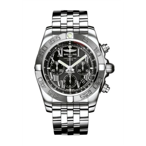 Breitling Chronomat 44 Stainless Steel Black - Roman Bracelet