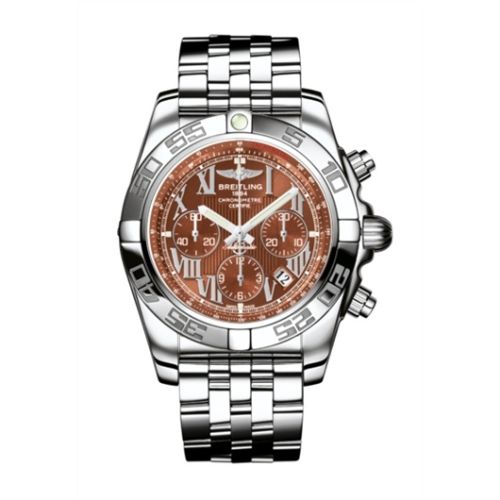 Breitling Chronomat 44 Stainless Steel Amber Bracelet