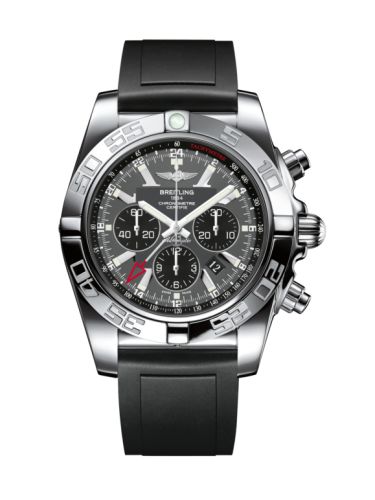 Breitling Chronomat 47 GMT Stainless Steel Blackeye Gray Rubber