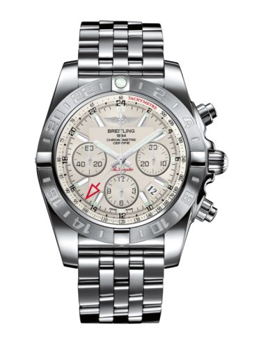 Breitling Chronomat 44 GMT Stainless Steel Sierra Silver Bracelet