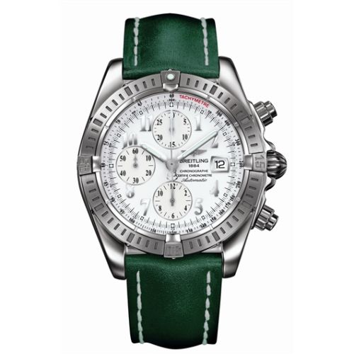 Breitling Chronomat Evolution Stainless Steel White