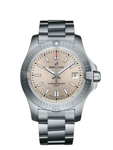 Breitling Chronomat Colt 41 Automatic Silver Bracelet