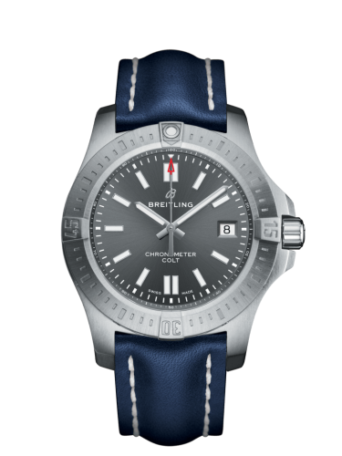Breitling Chronomat Colt 41 Automatic Tempest Grey Calf Pin