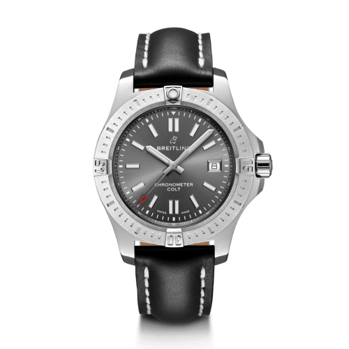 Breitling Chronomat Colt 41 Automatic Tempest Grey Calf Folding