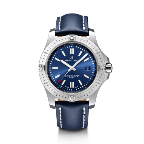 Breitling Chronomat Colt 44 Automatic Blue Calf Pin