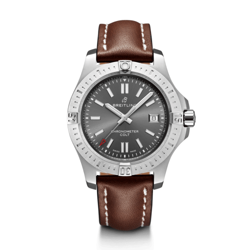 Breitling Chronomat Colt 41 Automatic Tempest Grey Calf Folding