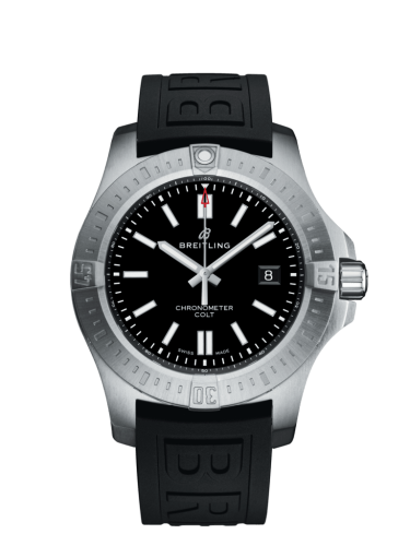 Breitling Chronomat Colt 44 Automatic Black Rubber Folding