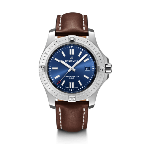 Breitling Chronomat Colt 44 Automatic Blue Calf Folding