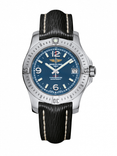 Breitling Colt 36 Mariner Blue Sahara Folding