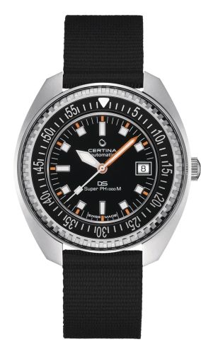 Certina DS Super PH1000M Stainless Steel Black TIDE