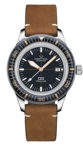Certina DS PH200M Stainless Steel Blue Calf