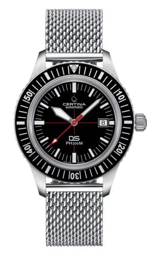 Certina DS PH200M Stainless Steel Black Mesh