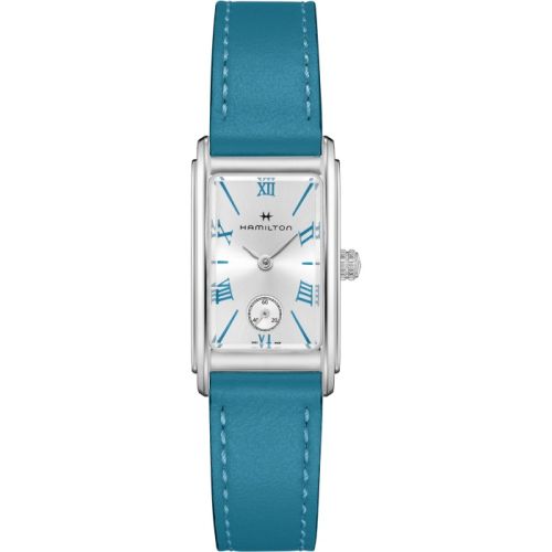 Hamilton Ardmore Quartz 18.7 Stainless Steel Silver - Turquoise