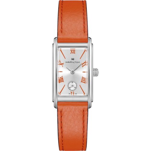 Hamilton Ardmore Quartz 18.7 Stainless Steel Silver - Orange