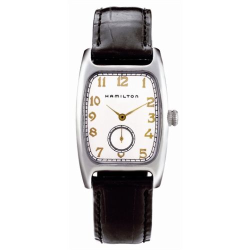 Hamilton Boulton Quartz Small Second Stainless Steel Silver