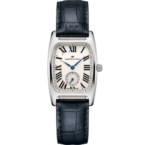 Hamilton Boulton Quartz Small Second Stainless Steel Silver