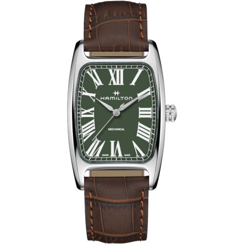 Hamilton Boulton Mechanical Stainless Steel Green