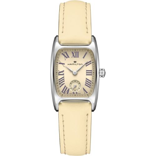 Hamilton Boulton Quartz Small Second Medium Stainless Steel Macaron - Vanilla