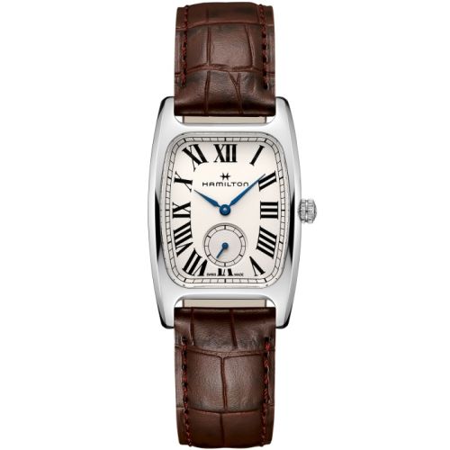 Hamilton Boulton Quartz Small Second Stainless Steel Silver