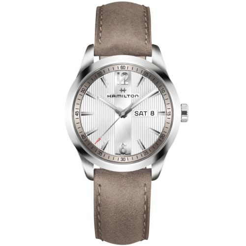 Hamilton Broadway Day Date Quartz Steel Silver