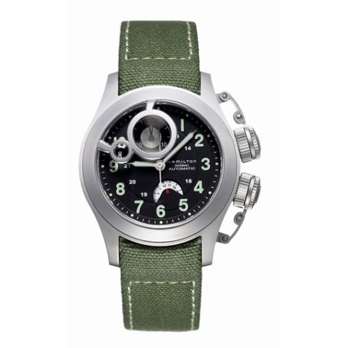 Hamilton Frogman Auto Chrono 43 Titanium Black