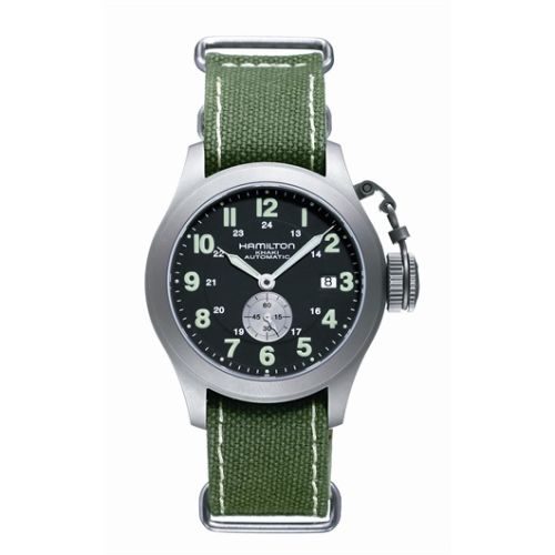Hamilton Frogman Auto Small Seconds 40 Titanium Black