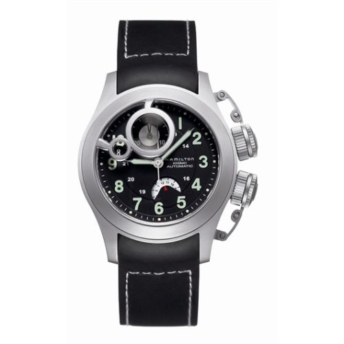 Hamilton Frogman Auto Chrono 43 Titanium Black