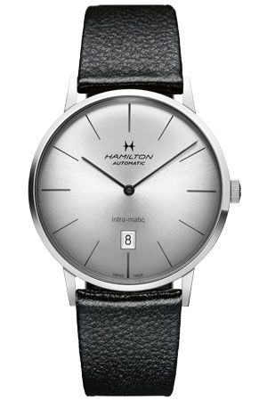 Hamilton Intra-Matic 42 Stainless Steel Silver Strap