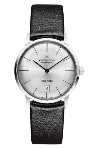 Hamilton Intra-Matic 38 Stainless Steel Silver
