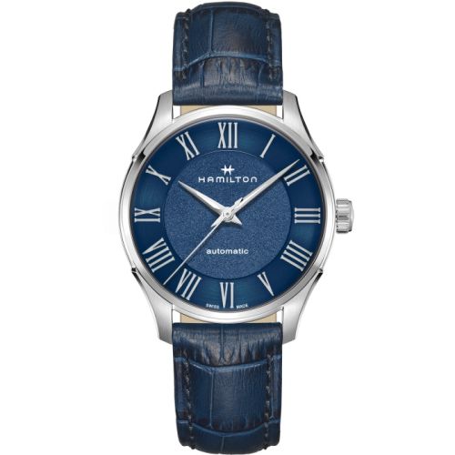 Hamilton Jazzmaster Auto 40 Stainless Steel Blue