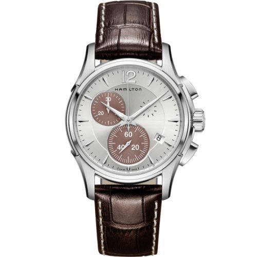 Hamilton Jazzmaster Chrono Quartz 42 Stainless Steel Silver