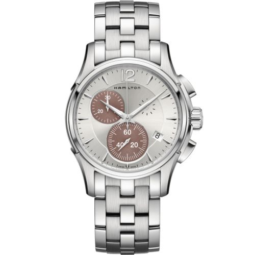 Hamilton Jazzmaster Chrono Quartz 42 Stainless Steel Silver Bracelet