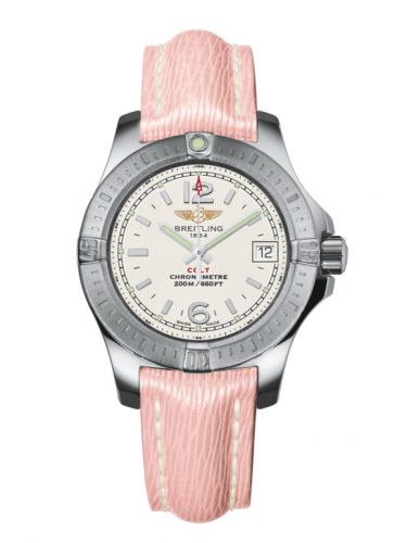 Breitling Colt Lady Stratus Silver Sahara Pin