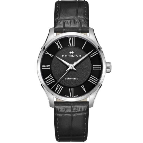 Hamilton Jazzmaster Auto 40 Stainless Steel Black