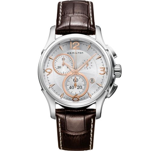 Hamilton Jazzmaster Chrono Quartz 42 Stainless Steel Silver