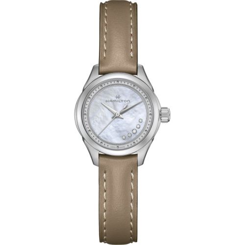 Hamilton Jazzmaster Lady Quartz 30 Stainless Steel MOP