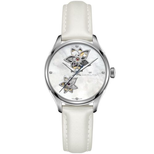 Hamilton Jazzmaster Open Heart 34 Stainless Steel MOP